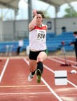 Emma Pringle (Gateshead) under-20 triple jump, Northern Championships, Sport City, Manchester